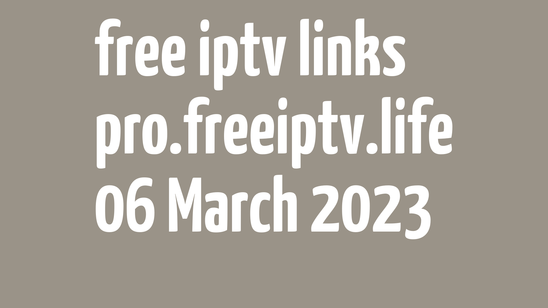 free iptv links 050323